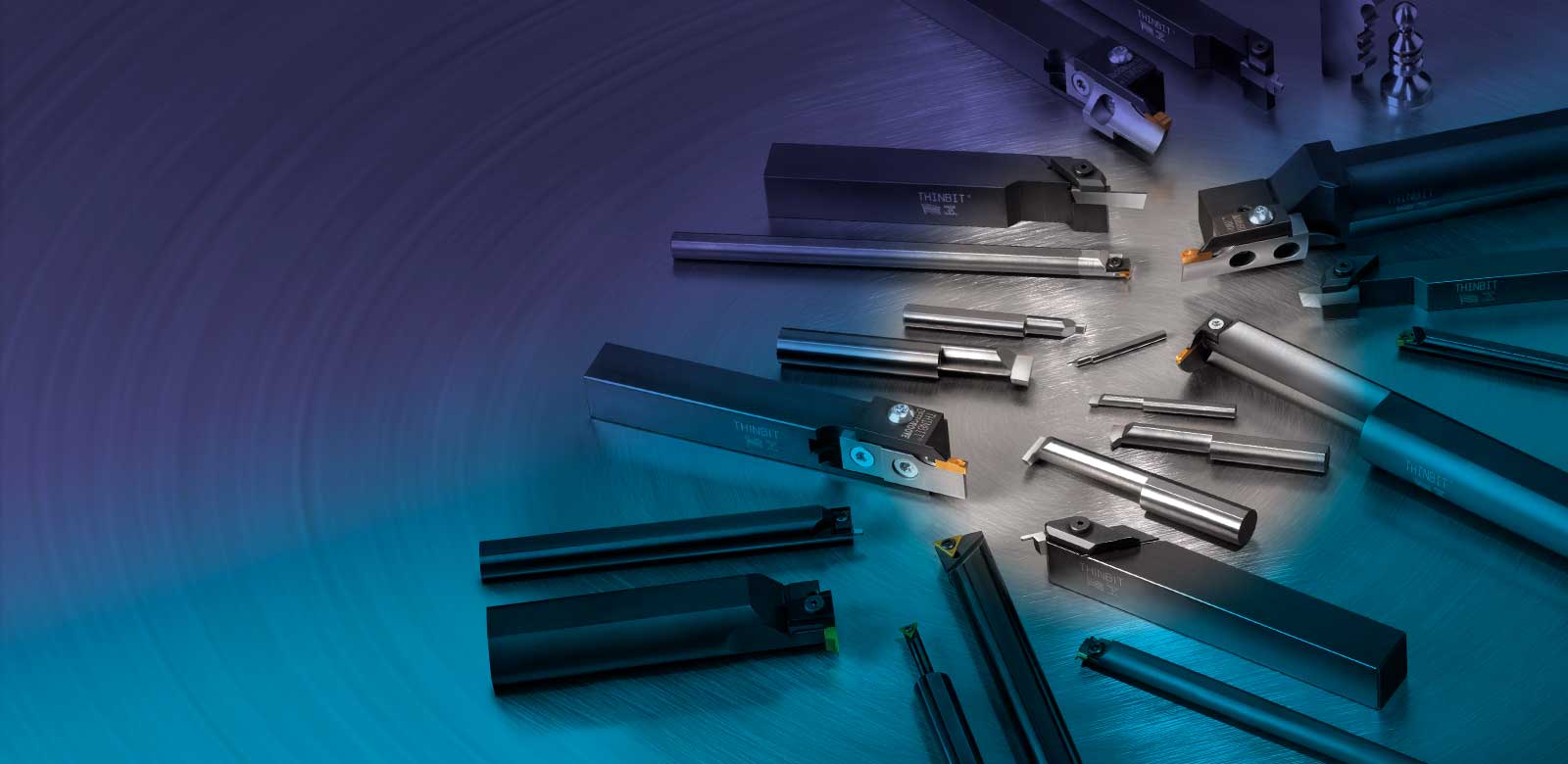 Linked image showing all the ThinBITÂ® complete tooling application solutions.